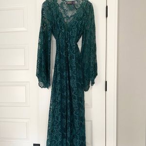 Free People lace maxi